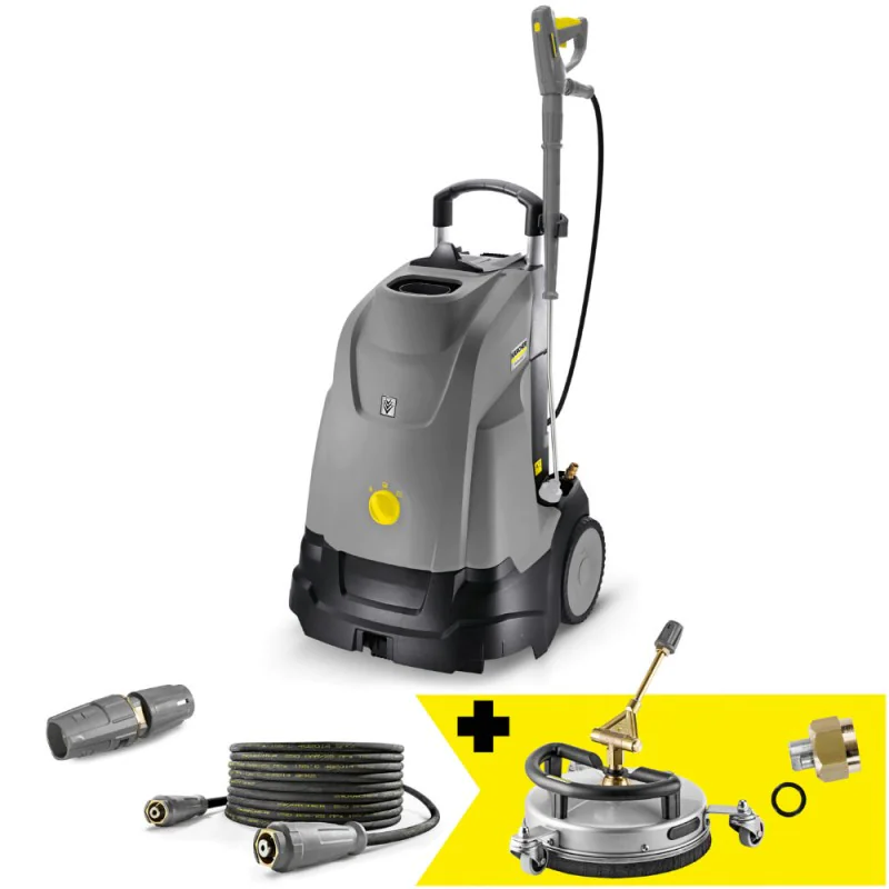 Zestaw Myjka Ciśnieniowa Karcher HDS 5/15 U + Przystawka FR 30 Me + Zestaw dysz do FR