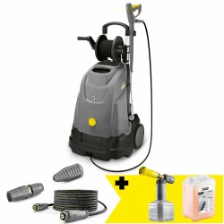 Myjka wysokociśnieniowa Karcher HDS 5/15 UX PLUS Ciepłowodna (150 bar, 450l/h, 80°C) SET