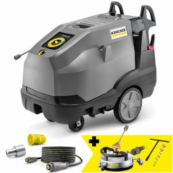 Myjka wysokociśnieniowa Karcher HDS 12/18-4 S Ciepłowodna (180 bar, 1200  l/h, 155 °C) SET