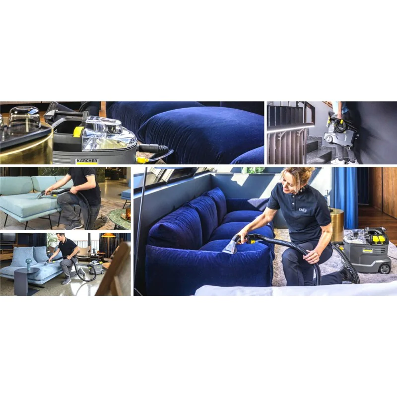 Karcher Puzzi 8/1 C Odkurzacz piorący (1200 W, 18 m²/h, 270 mbar, 8 l) - 1.100-240.0