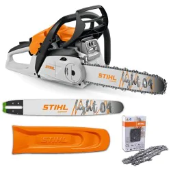 Zestaw Stihl MS 212 C-BE + Zatyczki do uszu + Czapka + Skarpety