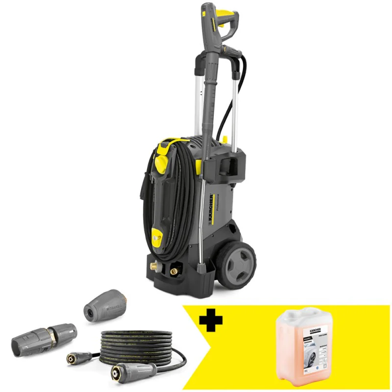 Zestaw Myjka Ciśnieniowa Karcher HD 5/15 C Plus + Turbodysza + Piana alkaliczna RM 838 - 3 litry Zestaw Myjka Ciśnieniowa Karcher HD 5/15 C Plus + Turbodysza + Piana alkaliczna RM 838 - 3 litry