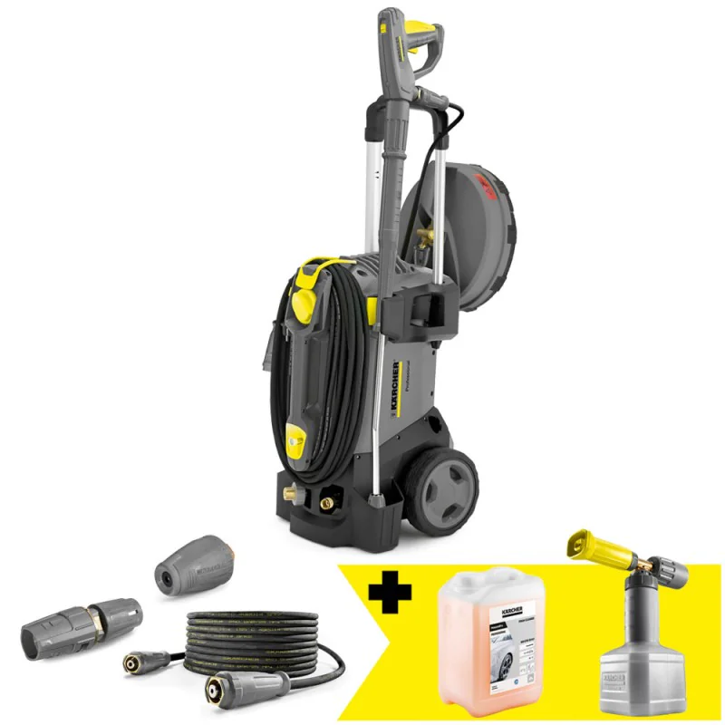 Zestaw Karcher HD 5/15 C Plus + FR Classic + Lanca pianowa + Piana alkaliczna RM 838