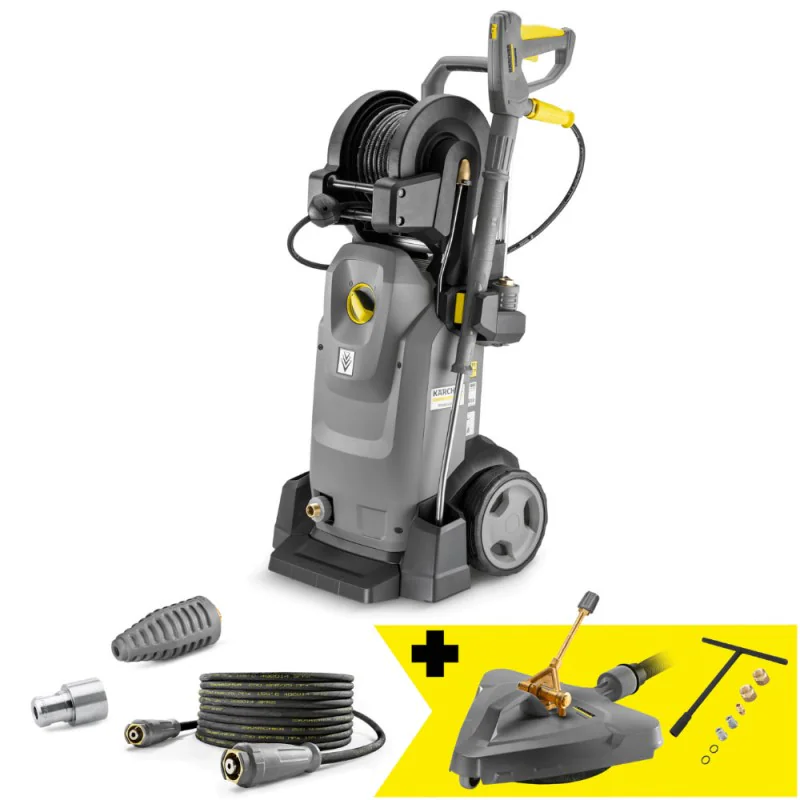 Zestaw Karcher HD 6/15 MXA Plus + Trubodysza + Przystawka FRV 30 + Zestaw dysz do FR