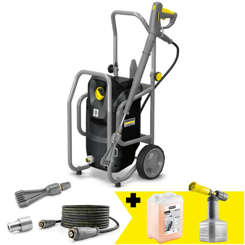 Zestaw Karcher HD 6/15 M CageEB + Lanca pianowa + Piana alkaliczna RM 838