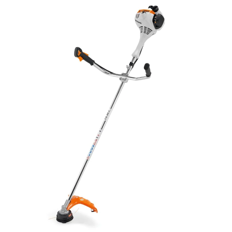 Zestaw Stihl FS 55 + Kanister na benzynę + Olej do mieszanki + Tarcza tnąca + Żyłka tnąca