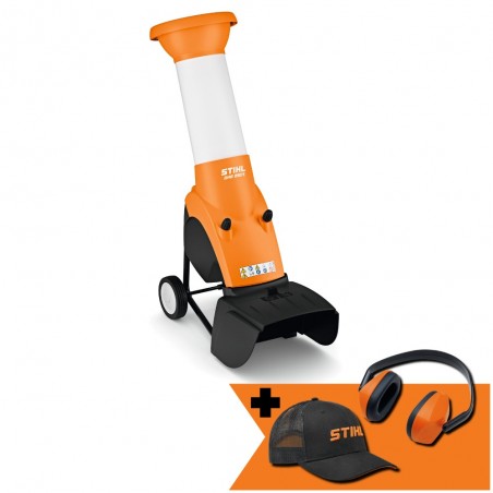 Rozdrabniacz Stihl GHE 250 S do zrębkowania (2,5 kW, 35 mm) SET