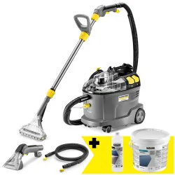Zestaw Karcher Puzzi 8/1 Adv + Proszek RM 760 iCapsol+ Środek czyszczący RM 770