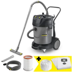 Zestaw Karcher NT 70/2 + Materiałowe worki filtracyjne + Filtr membranowy Zestaw Karcher NT 70/2 + Materiałowe worki filtracyjne + Filtr membranowy
