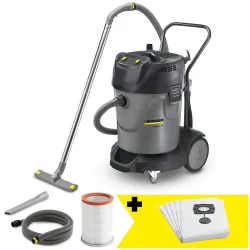 Zestaw Karcher NT 70/2 + Materiałowe worki filtracyjne
