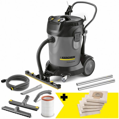 Odkurzacz Karcher NT 70/2 Adv Dwuturbinowy z ssawką jezdną (2400W, 70l) SET