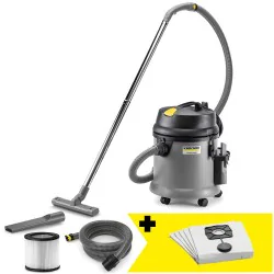 Zestaw Karcher NT 27/1 + Materiałowe worki filtracyjne