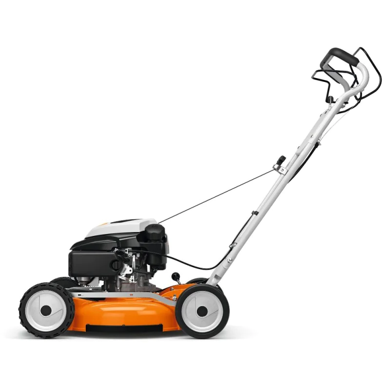 Zestaw Kosiarka Spalinowa Stihl RM 4 RTP + 2x Olej silnikowy + Kanister na benzynę Zestaw Kosiarka Spalinowa Stihl RM 4 RTP + 2x Olej silnikowy + Kanister na benzynę