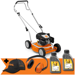 Zestaw Stihl RM 3 RT + 2x Olej silnikowy + Czapka Stihl + Nauszniki
