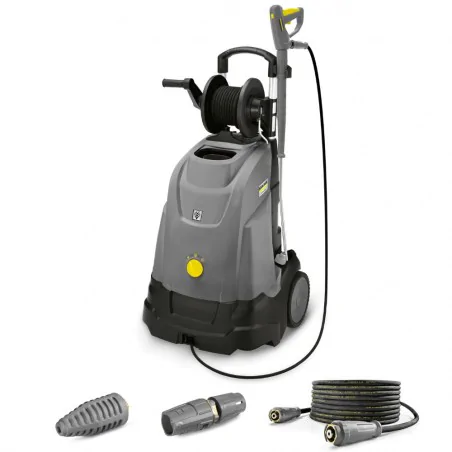 Karcher HDS 5/15 UX Plus Profesjonalna myjka z podgrzewaniem wody (150 bar, 450 l/h, 80°C) - 1.064-917.0