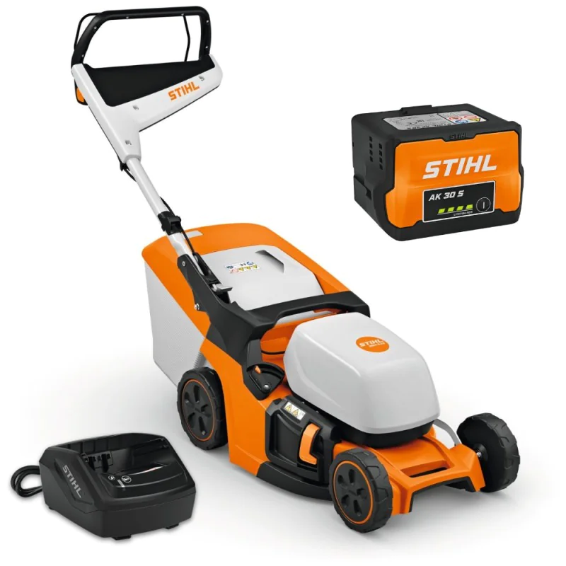 Stihl RMA 443 Kosiarka akumulatorowa w zestawie z akumulatorem i ładowarką (1.20 kW, 41 cm, 52 l) - WA400111436