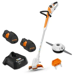 Stihl FSA 30 Podkaszarka akumulatorowa w zestawie z 2 akumulatorami i ładowarką (0.13 kW, 23 cm) - FA100115720