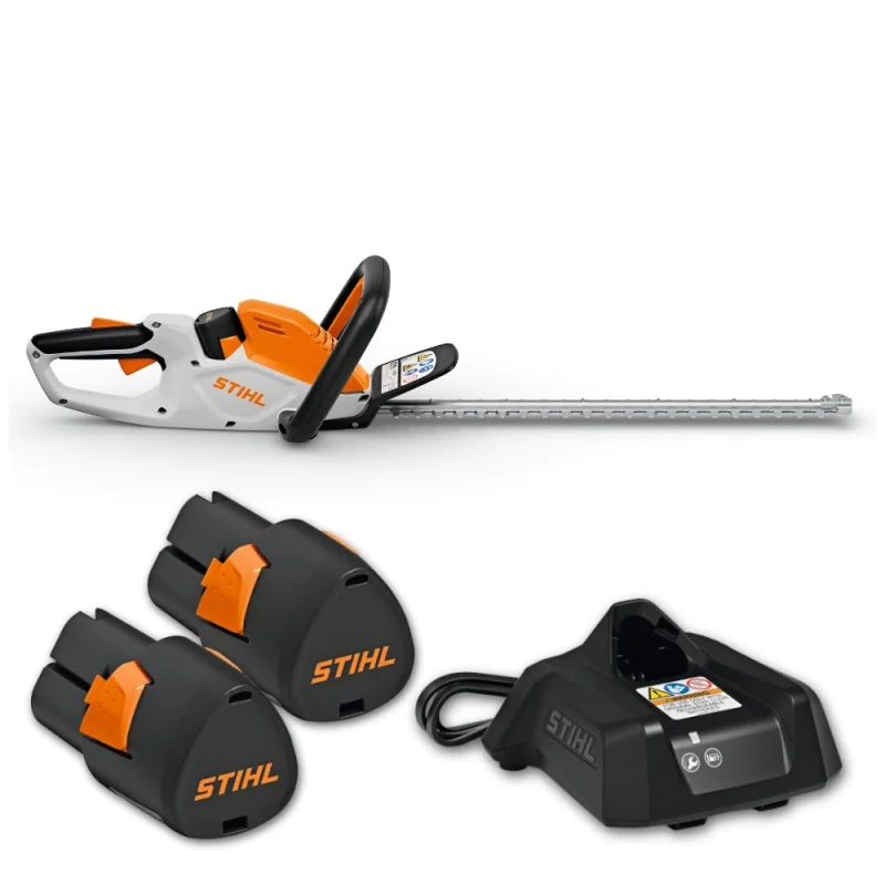 Stihl HSA 40 Akumulatorowe nożyce do żywopłotu (zestaw 2x AS 2 + AL 1) - HA080113527