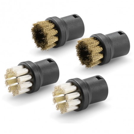 Zestaw szczotek Karcher Power Brush - 4 sztoteczki do parownic (SC1-SC5)