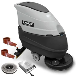 Lavor Free Evo 50B Szorowarka akumulatorowa w zestawie z prostownikiem (2000 m²/h, 500 mm)