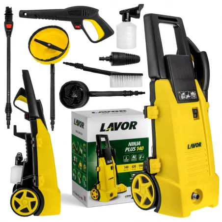 Lavor Ninja Plus 140 Myjka ciśnieniowa (140 bar, 1900 W) - 8.092.0060C