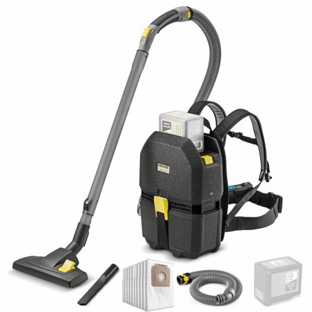Odkurzacz bateryjny plecakowy Karcher BVL 3/1 Bp Anniverary Edition (350W, 3l)