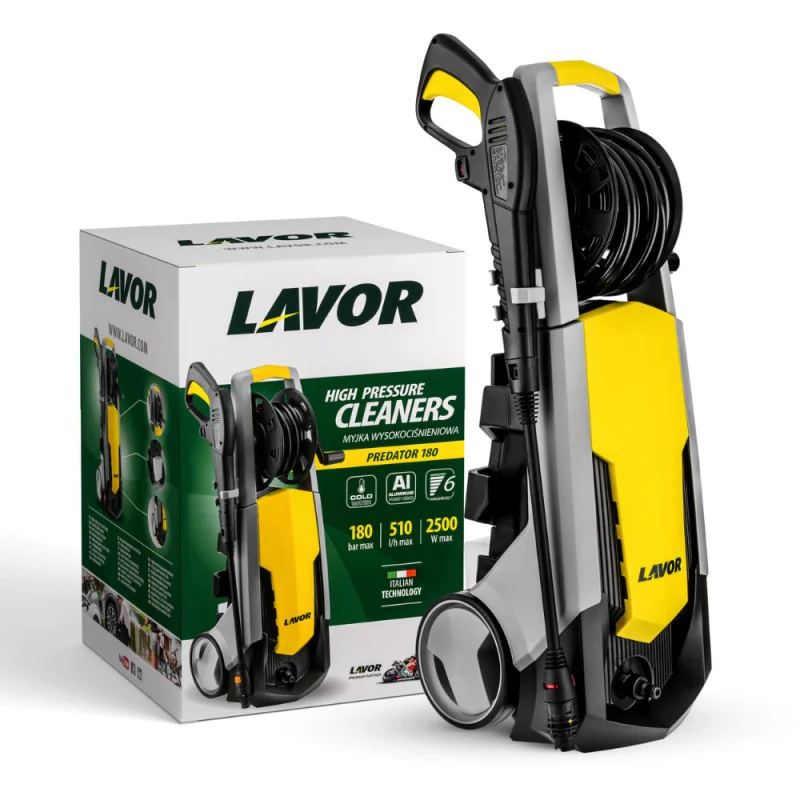 Lavor Predator 180 Myjka ciśnieniowa (180 bar, 2500 W) - 8.101.0049C