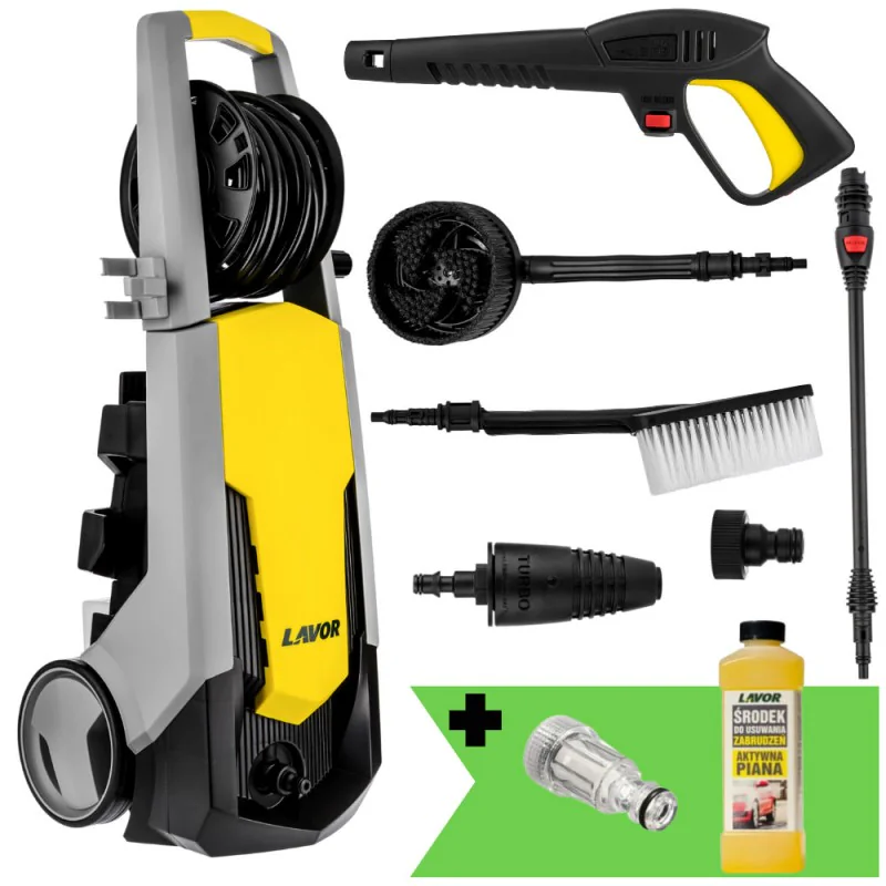 Zestaw Lavor Predator 180 + Filtr do wody + Aktywna piana