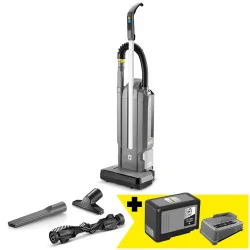 Zestaw Karcher CV 30/2 Bp + Akumulator 7.5 Ah 36 V + Szybka ładowarka