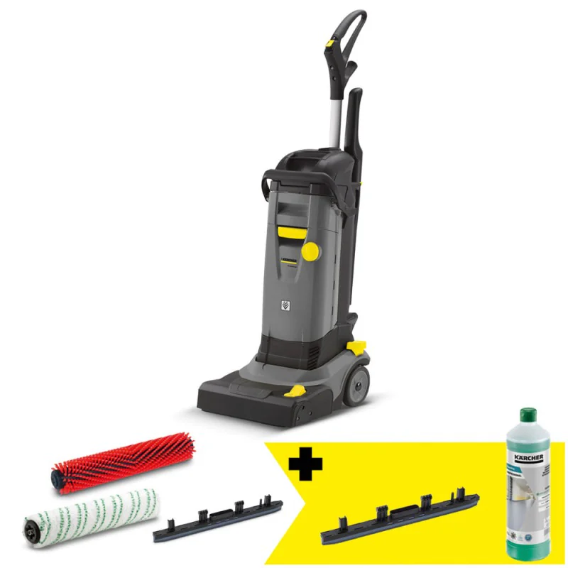 Zestaw Karcher BR 30/4 C Adv + Belka ssąca + Płyn do posadzek