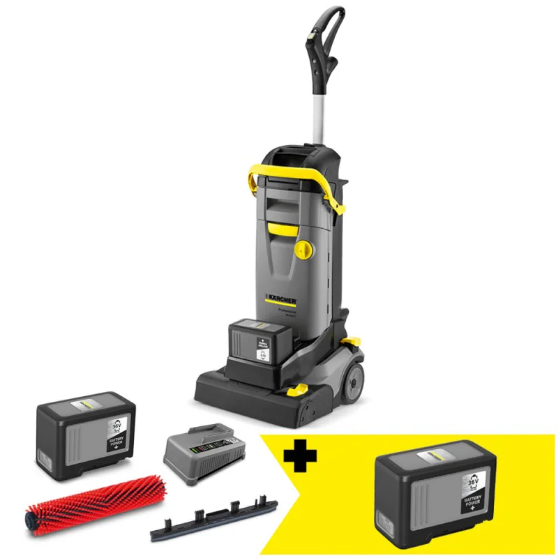 Zestaw Karcher BR 30/4 C Bp Pack + Akumulator Battery Power + 36 V / 7.5Ah
