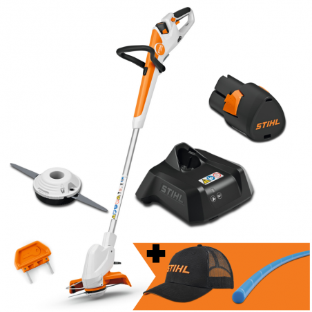 Podkaszarka akumulatorowa Stihl FSA 30 + akumulator + ładowarka (23 cm, 10,8V) SET