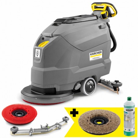 Szorowarka Bezprzewodowa Karcher BD 50/50 C Bp (510 mm, 2040 m²/h) SET