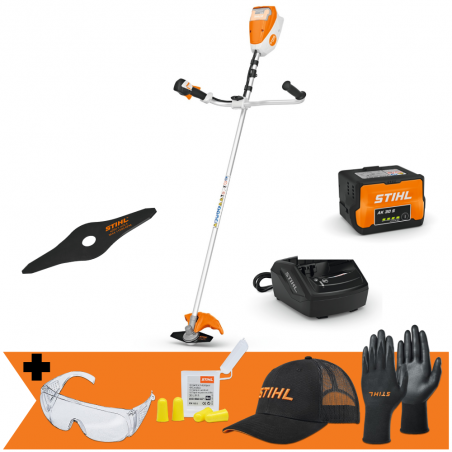 Kosa akumulatorowa Stihl FSA 80 + akumulator + ładowarka (23 cm, 36 V) SET