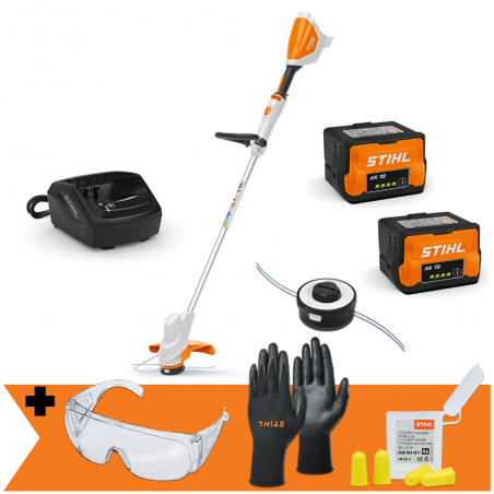 Kosa akumulatorowa Stihl FSA 57 + 2 akumulatory + ładowarka (28 cm, 36 V) SET