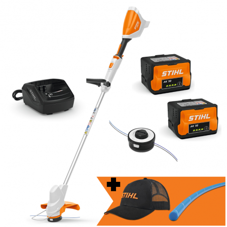 Kosa akumulatorowa Stihl FSA 57 + 2 akumulatory + ładowarka (28 cm, 36 V) SET