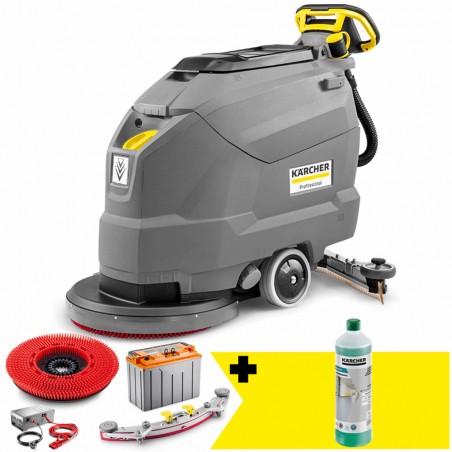 Szorowarka akumulatorowa Karcher BD 50/50 C Classic Bp Pack (80 Ah, 850 mm) SET