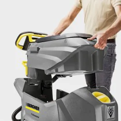 Zestaw Karcher BD 50/50 C Classic Bp Pack 80Ah Li+FC + Miękka szczotka tarczowa + Płyn do posadzek