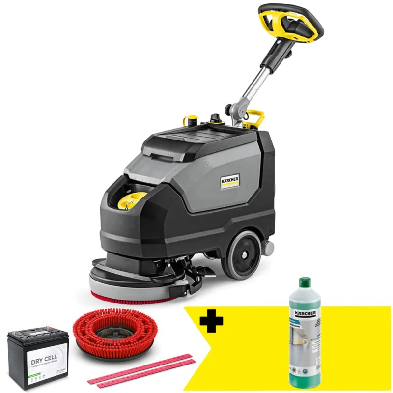 Zestaw Karcher BD 35/15 C Classic Bp Pack + Płyn do posadzek, 1l