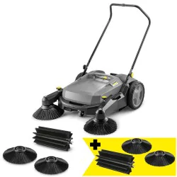 Zestaw Karcher KM 70/20 C 2SB + 2x Szczotka boczna twarda + Zapasowa szczotka walcowa