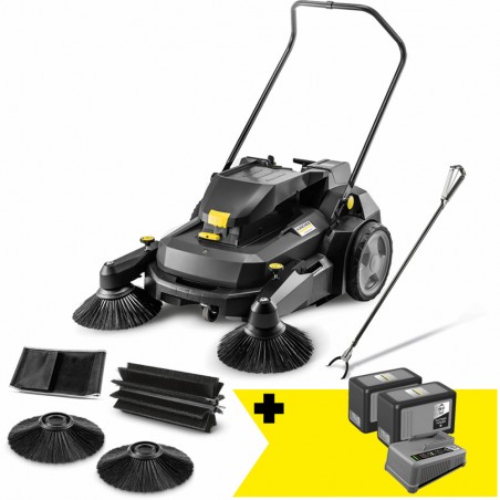 Przemysłowa Zamiatarka Karcher KM 70/30 C Bp Anniversary Edition (980 mm, 3920 m²/h) SET