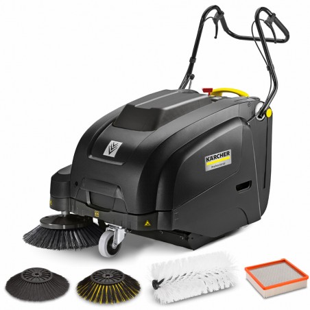 Zamiatarka akumulatorowa Karcher KM 75/40 W Bp Pack Anniversary Edition (750mm, 3375m²/h)
