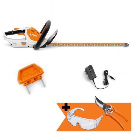 Nożyce akumulatorowe Stihl HSA 45 (zintegrowany akumulator) SET