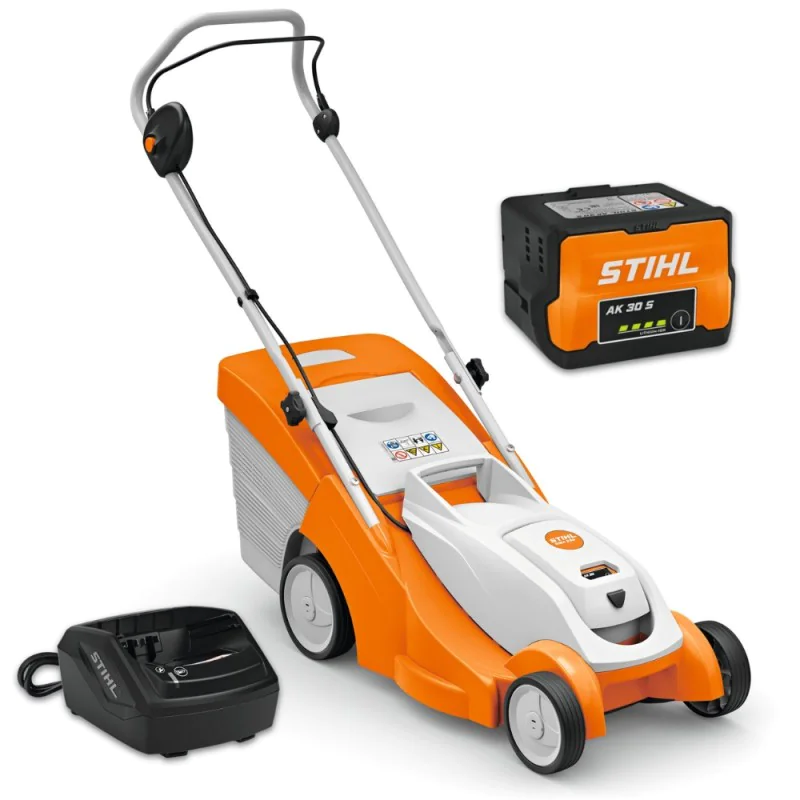 Stihl RMA 239 Kosiarka akumulatorowa w zestawie z akumulatorem i ładowarką (0.90 kW, 37 cm, 40 l) - 63200111471