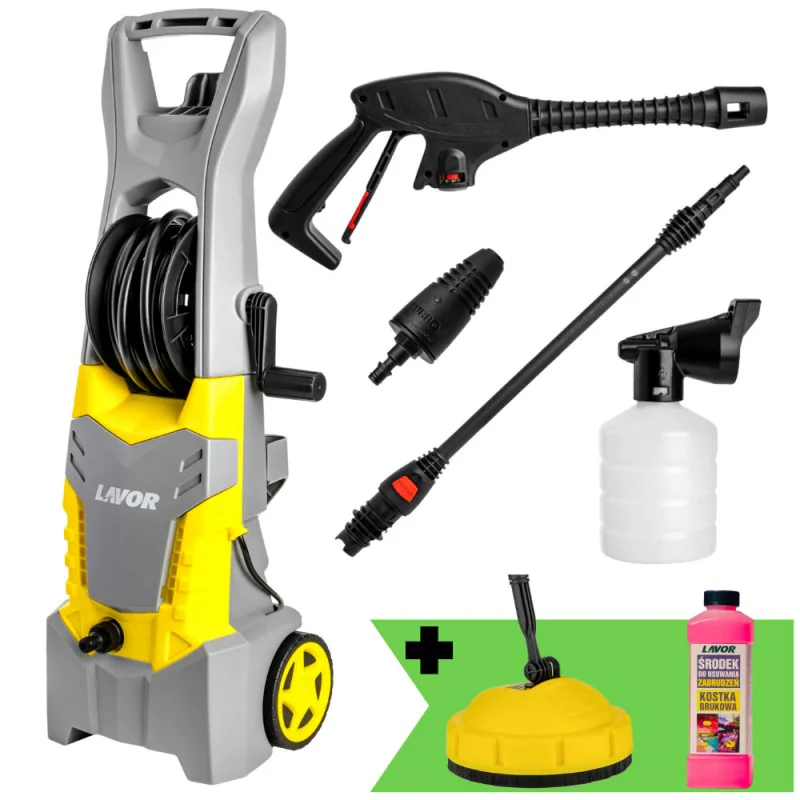 Zestaw Lavor Fast Extra 145 + Przystawka Patio + Środek do kostki