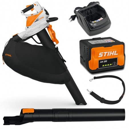 Dmuchawa i odkurzacz akumulatorowy Stihl SHA 56 (AK 20 + AL 101)