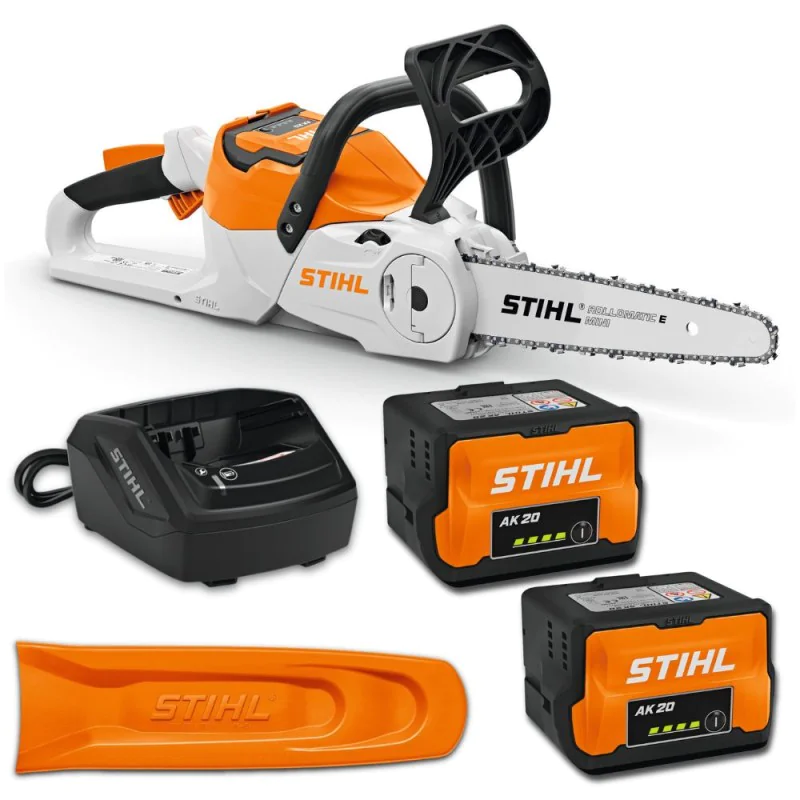 Stihl MSA 60 C-B Pilarka akumulatorowa w zestawie z 2 akumulatorami i ładowarką (0.90 kW, 30 cm, 1/4" P) - MA042000003