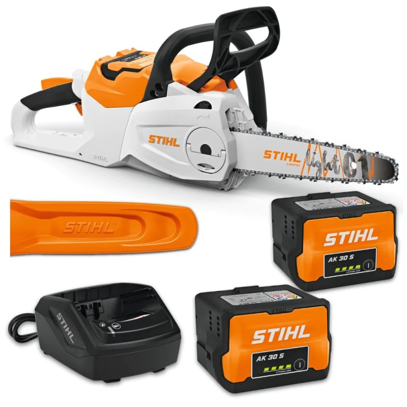 Stihl MSA 80 C-B Pilarka akumulatorowa w zestawie z 2 akumulatorami i ładowarką (1.50 kW, 35 cm, 1/4" P) - MA042000013