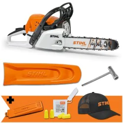 Zestaw Stihl MS 251 + Klin + Zatyczki do uszu + Czapka Stihl