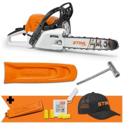 Zestaw Stihl MS 251 + Klin + Zatyczki do uszu + Czapka